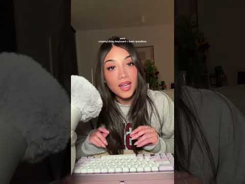 Is it creamy or clicky? Idk #asmr