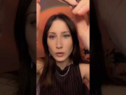 ASMR plucking negative energy ✨ #asmr #asmrsounds