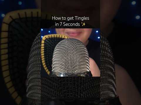 How to get Tingles in 7 Seconds! #asmr