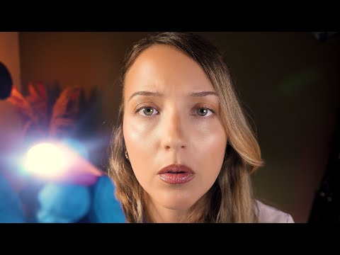 ASMR Complete Medical Exam for Sleep 🩺 Mouth, Hair, Eyes, Ears, Skin...