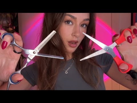 [ASMR] FAST & AGGRESSIVE HAIRCUT ✂️⚡️
