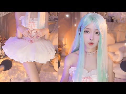 ASMR Sweet Sound & Relax ( Ear Massage & Blowing )