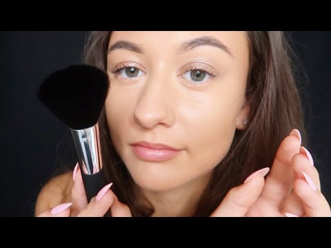 [ASMR] Face Brushing To Make You Sleepy ♡