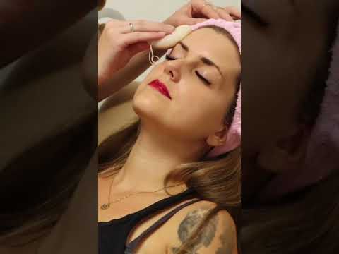 ASMR REAL PERSON face cleansing #asmr #asmrbeauty #asmrrealperson #asmrfacemassage #skincare