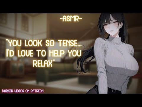 [ASMR] [ROLEPLAY] ♡friends mom wants to massage you♡ (binaural/F4A)