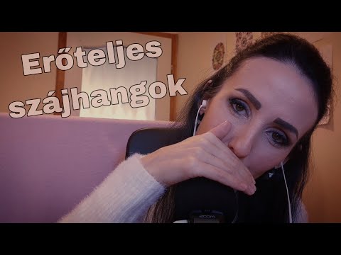 Magyar ASMR - Szájhangok HARD❤️‍🔥❤️‍🔥 verzióban 🤤😴 #mouthsounds