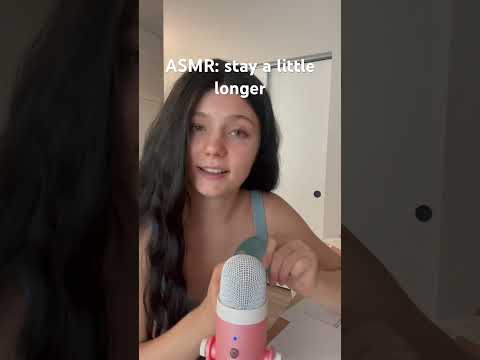 stay a little longer 🤍#asmr #girlfriendasmr #sleepasmr #whisper #cozyasmr