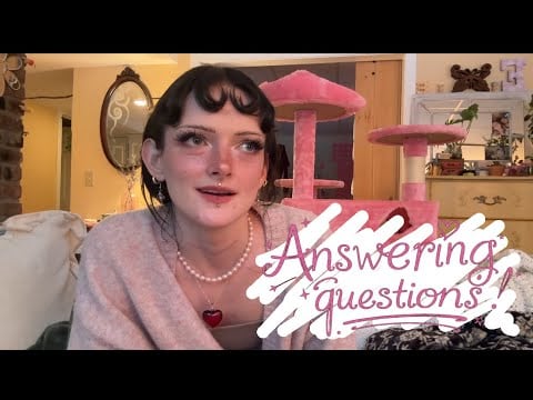 ASMR Q&A 🤍 cozy and candid (cancer journey, quitting smoking, existential dread) 