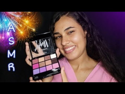 ASMR MAQUIANDO VOCÊ PARA O ANO NOVO "2023"