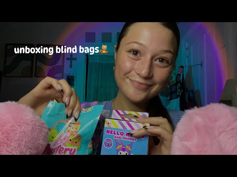 ASMR- Blind Bag Unboxing + Rambles 🧸
