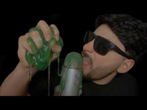 ASMR BRAIN MELTING Layered Slime & Wet Mouth Sounds (99.9% Tingly)