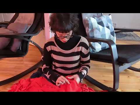 ASMR - Ripping Red Bedding - Silk Fabric - Queen Size - Pillow Cases - Fitted & Flat Sheet