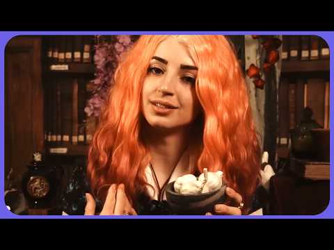 3 Minute ASMR | Making vampire repellent potion