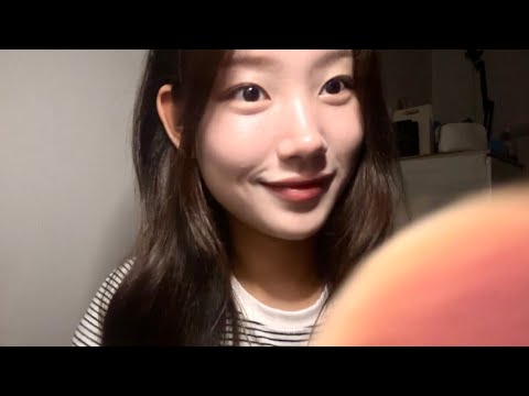 [ASMR] 퍼프 두드리는 소리ㅣ화면 터치💆‍♀️