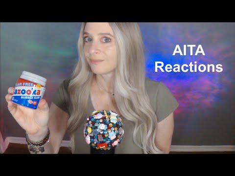 ASMR Gum Chewing AITA (Am I The A-hole) Reactions | Whispered