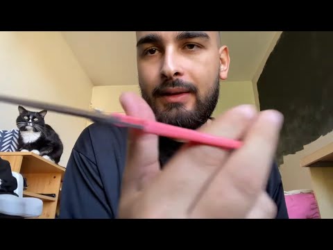 ASMR COIFFEUR (ultra choatique je préviens🤣)