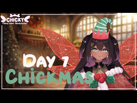 ASMR Day 7 Of Chickmas - Toy Building | #asmr #crafting