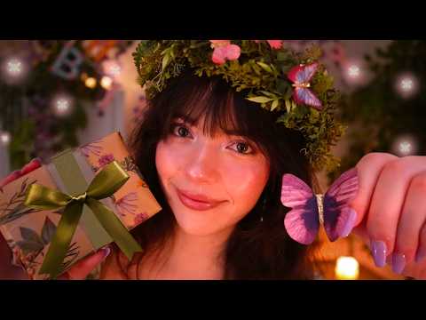 ASMR Getting You Ready For Your Fairy Garden Birthday Party  🌸🧚‍♀️✨