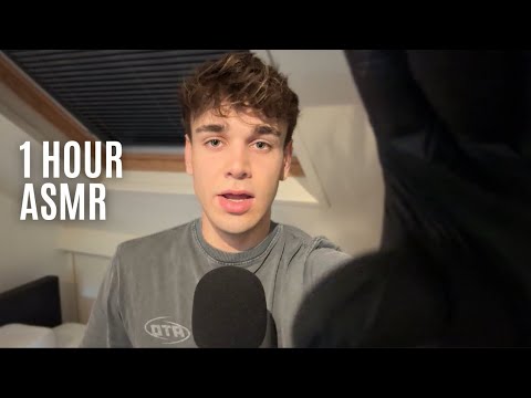 ASMR Plucking Away Negative Energy (personal attention/layered sounds) ONE HOUR
