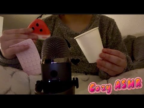 Cozy Night ASMR 💤 – Gentle Sounds to Fall Asleep ☁️