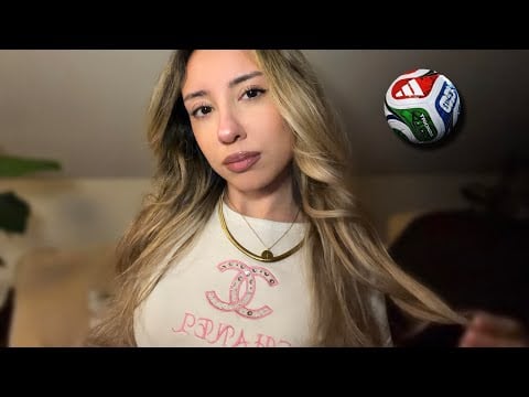 ASMR Flirting With You While Watching the World Cup ⚽️ 