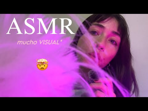 ASMR - mucho VISUAL 💥🤯 recupera tus cosquillas ✨ eco, toco tu carita