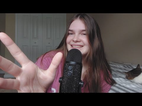 Fast Different Mouth Sounds w/ Whispering and Hand Movements ASMR