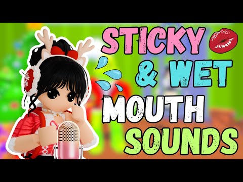 Roblox ASMR: STICKY and WET Layered Mouth Sounds for DEEP SLEEP