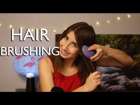 [ASMR] Hair Brushing (Wearing 12 Shirts From Around The World)