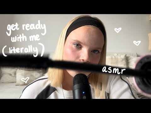 ASMR doing my makeup & yours at the same time 🪩
