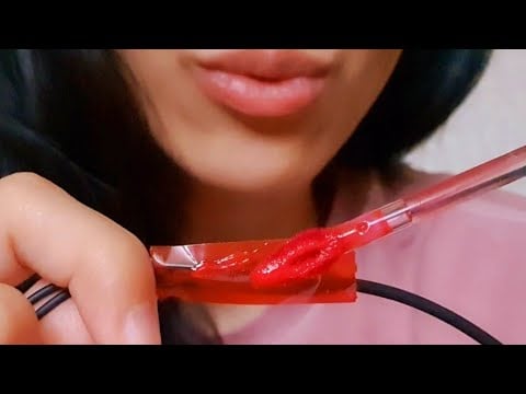 ASMR 30+min For Those Tired Of HIFI ASMR ❤️ lofi earphone mic, tapping scratching, applying lipgloss