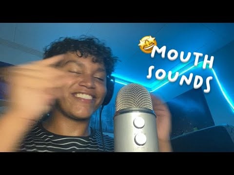 ASMR MOUTH SOUNDS BUT I'M BACK !