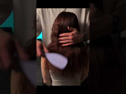 Satisfying Hair Brushing From Root to Tip ✨ #asmr