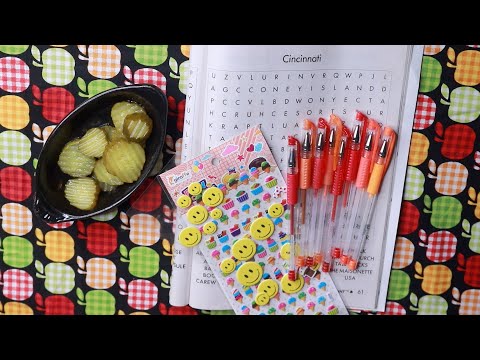 Cincinnati Word Search Butter Pickles ASMR Eating Sounds