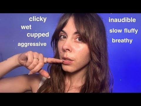 16 TYPES Of Whispering in ASMR 💙 I Which one do you prefer? ✨