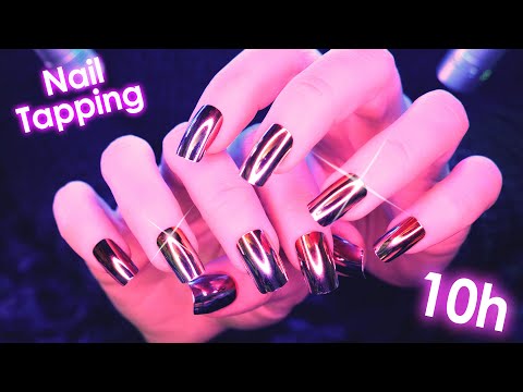 [ASMR] Addictive Nail Tapping 😴 Deep Sleep & Relaxation - 4k (No Talking)