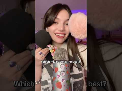 ASMR Mic Triggers | Which Mic Cover is the Best? #asmr