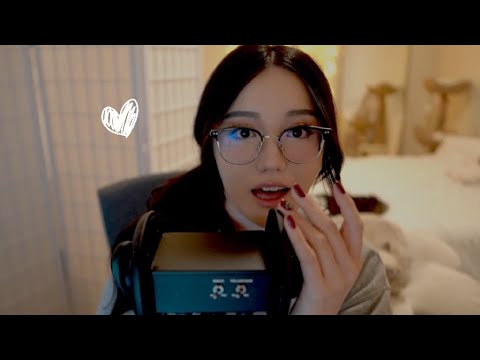 [ASMR] UP CLOSE Ear Blowing & Deep Breathing ❤️ 1HR RELAXATION