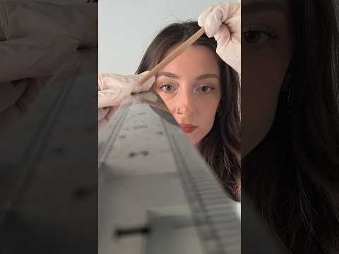 ASMR Follow the Stick on ruler 📏