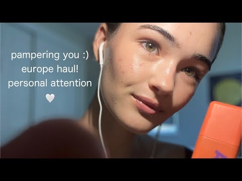 personal attention + pampering while i talk about my trip to europe (haul!) 🤍