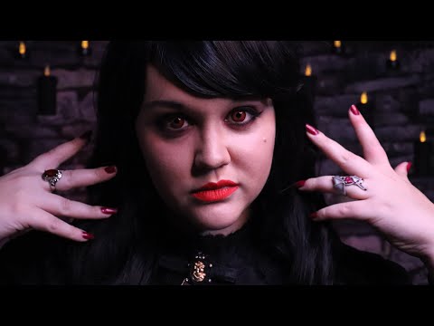 ASMR Bossy Vampire Hypnotizes and Feeds on You 🧛🏻‍♀️🌀🩸 (ASMR Smoking, ASMR Hypnosis)