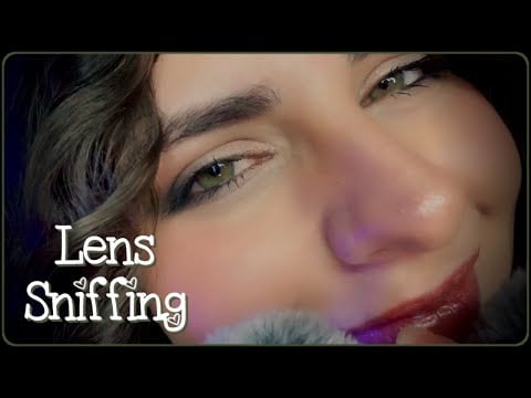 ASMR ~ You're veru sniffiful! ♥ (Lens Sniffing)