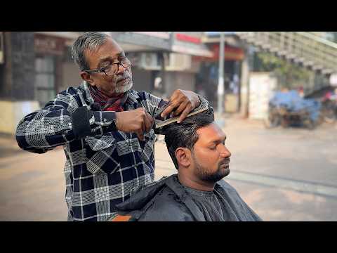 ASMR Barber Waris - $2 Relaxing Hair & Beard Cut Service | Amazing Experience
