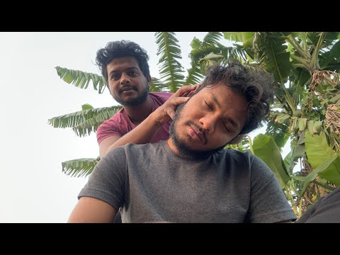 ASMR Head Massage [ASMR Outdoor]