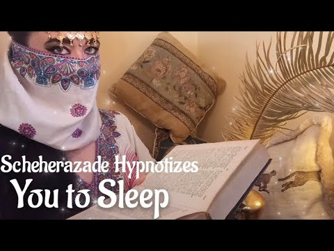 HYPNOTIC ASMR + REIKI: Scheherazade Reads You a Fairytale & Hypnotizes You to Sleep