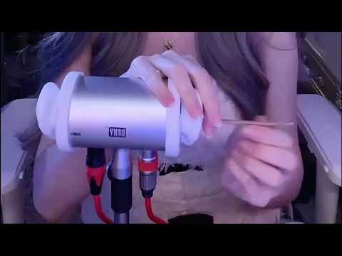 ASMR Ear Spa Session: Goose Feather, Powder Puff & Tuning Fork Relaxation / 3Hr (No Talking)