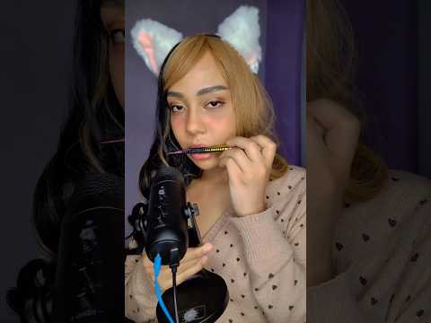 ASMR SONS DE BOCA, PINCEL NO DENTE #asmr