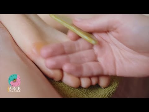 Health-Promoting ASMR Massage with Tools
