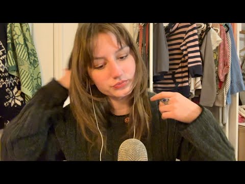 Play with my hair and whisper ASMR 