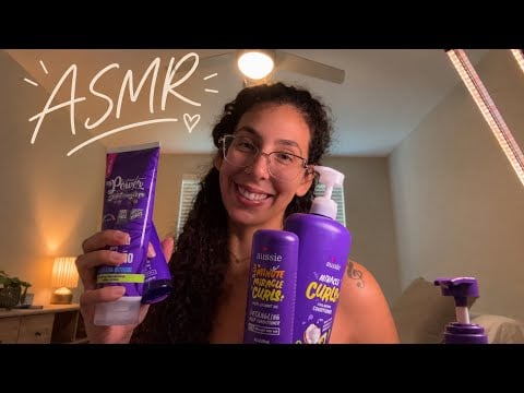 ASMR Cozy Hair Treatment for Sleep 🫧💜